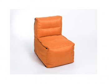Модульное кресло Комфорт Колор прямое оранжевое в Сургуте - surgut.mebel-74.com | фото