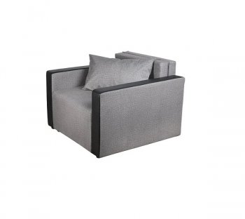 Кресло-кровать Милена с подлокотниками Серый в Сургуте - surgut.mebel-74.com | фото