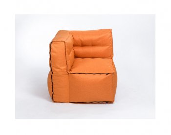 Модульное кресло Комфорт Колор угловое оранжевое в Сургуте - surgut.mebel-74.com | фото