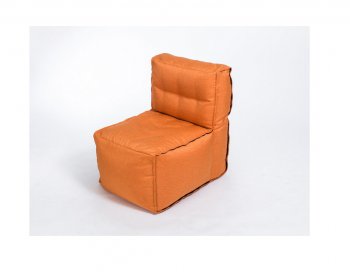 Модульное кресло Комфорт Колор прямое оранжевое в Сургуте - surgut.mebel-74.com | фото