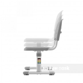 Комплект парта + стул трансформеры Cantare Grey в Сургуте - surgut.mebel-74.com | фото