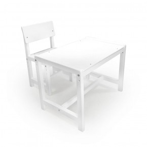 Детский растущий комплект стол и стул Я САМ "Лофт" (Белый, Белый) в Сургуте - surgut.mebel-74.com | фото