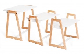 Детский растущий стол 3в1 (стол+парта+мольберт) Я САМ "Лофт" (Белый) в Сургуте - surgut.mebel-74.com | фото