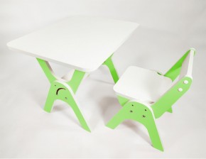 Детский растущий стол-парта и стул Я САМ "Умка" (Зеленый) в Сургуте - surgut.mebel-74.com | фото