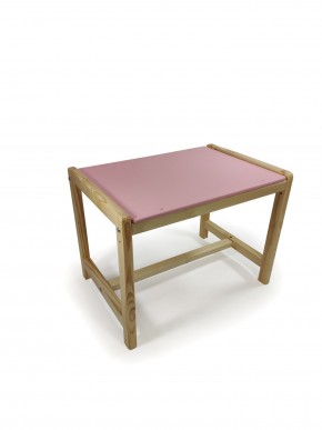Детский растущий стол Я САМ "Лофт" (Розовый, Сосна) в Сургуте - surgut.mebel-74.com | фото