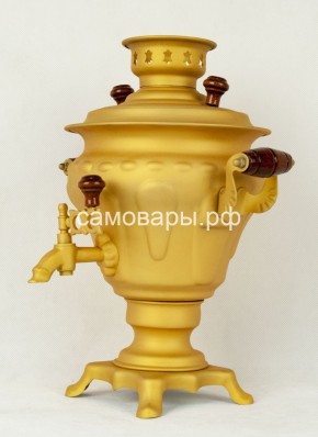 Электрический самовар "Русское золото" матовая груша на 2 литра (Ограниченная серия) в Сургуте - surgut.mebel-74.com | фото