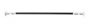 Турник раздвижной 1250-1500 цв. белый-черный FLEXTER PROFI в Сургуте - surgut.mebel-74.com | фото