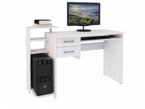 Компьютерный стол №12 (Анкор белый) в Сургуте - surgut.mebel-74.com | фото