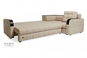 Комплект мягкой мебели Остин Garcia Ivory (Рогожка) Угловой + 1 кресло в Сургуте - surgut.mebel-74.com | фото