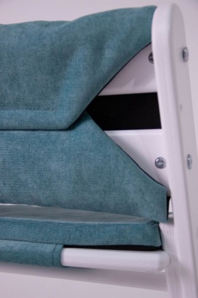 Комплект растущий стул и подушки Конёк Горбунёк Комфорт  (Белый, Волна) в Сургуте - surgut.mebel-74.com | фото