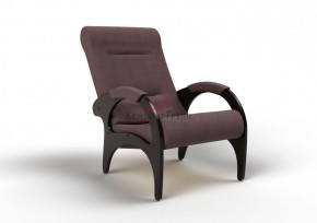 Кресло для отдыха Римини 19-Т-КМ (ткань/венге) КОФЕ С МОЛОКОМ в Сургуте - surgut.mebel-74.com | фото