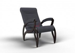 Кресло для отдыха Зельден 20-Т-ГР (ткань/венге) ГРАФИТ в Сургуте - surgut.mebel-74.com | фото
