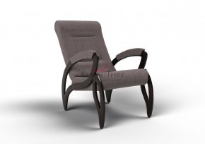 Кресло для отдыха Зельден 20-Т-ГР (ткань/венге) ГРАФИТ в Сургуте - surgut.mebel-74.com | фото