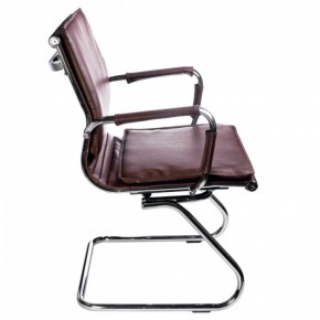 Кресло для посетителя Бюрократ CH-993-Low-V/Brown коричневый в Сургуте - surgut.mebel-74.com | фото