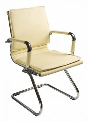 Кресло для посетителя Бюрократ CH-993-Low-V/Ivory слоновая кость в Сургуте - surgut.mebel-74.com | фото