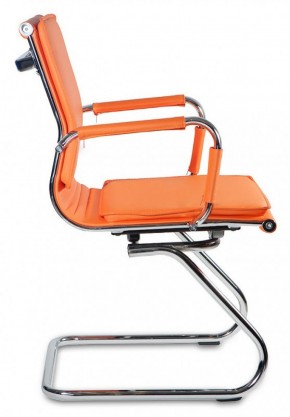 Кресло для посетителя Бюрократ CH-993-Low-V/orange оранжевый в Сургуте - surgut.mebel-74.com | фото