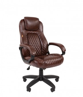 Кресло для руководителя  CHAIRMAN 432 (Экокожа коричневая) в Сургуте - surgut.mebel-74.com | фото