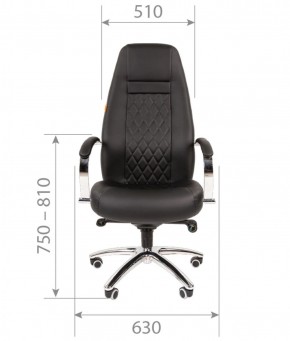 Кресло для руководителя CHAIRMAN 950 (Экокожа) Черное в Сургуте - surgut.mebel-74.com | фото