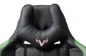 Кресло игровое Бюрократ VIKING 5 AERO LGREEN черный/салатовый в Сургуте - surgut.mebel-74.com | фото