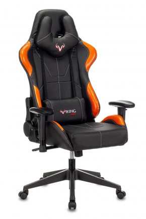 Кресло игровое Бюрократ VIKING 5 AERO ORANGE черный/оранжевый в Сургуте - surgut.mebel-74.com | фото