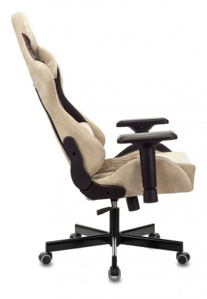 Кресло игровое Бюрократ VIKING 7 KNIGHT BR FABRIC коричневый/бежевый в Сургуте - surgut.mebel-74.com | фото