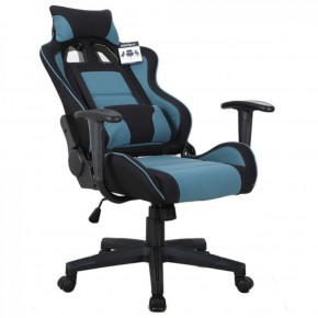 Кресло компьютерное BRABIX "GT Racer GM-100" (черное/голубое) 531818 в Сургуте - surgut.mebel-74.com | фото