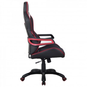 Кресло компьютерное BRABIX Nitro GM-001 (ткань/экокожа) черное, вставки красные (531816) в Сургуте - surgut.mebel-74.com | фото