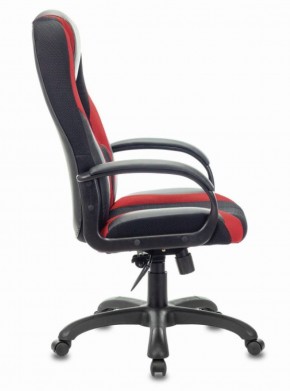 Кресло компьютерное BRABIX PREMIUM "Rapid GM-102" (экокожа/ткань, черное/красное) 532107 в Сургуте - surgut.mebel-74.com | фото