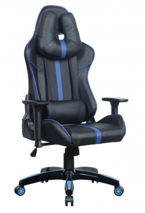 Кресло компьютерное BRABIX "GT Carbon GM-120" (черное/синее) 531930 в Сургуте - surgut.mebel-74.com | фото