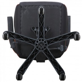Кресло компьютерное BRABIX Techno Pro GM-003 (ткань черное/серое, вставки оранжевые) 531813 в Сургуте - surgut.mebel-74.com | фото