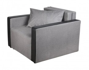 Кресло-кровать Милена с подлокотниками (серый) Велюр в Сургуте - surgut.mebel-74.com | фото