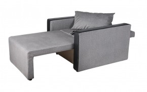 Кресло-кровать Милена с подлокотниками (серый) Велюр в Сургуте - surgut.mebel-74.com | фото