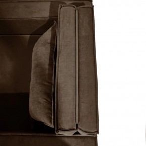 Кресло-кровать Принц КК1-ВК (велюр коричневый) в Сургуте - surgut.mebel-74.com | фото