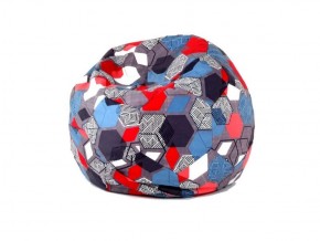 Кресло-мешок Мяч M (Geometry Slate) в Сургуте - surgut.mebel-74.com | фото