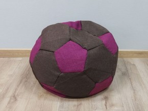 Кресло-мешок Мяч S (Savana Chocolate-Savana Berry) в Сургуте - surgut.mebel-74.com | фото