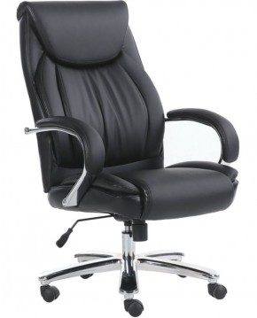 Кресло офисное BRABIX PREMIUM "Advance EX-575" (хром, экокожа, черное) 531825 в Сургуте - surgut.mebel-74.com | фото