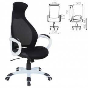 Кресло офисное BRABIX PREMIUM "Genesis EX-517" (белый/черный) 531573 в Сургуте - surgut.mebel-74.com | фото