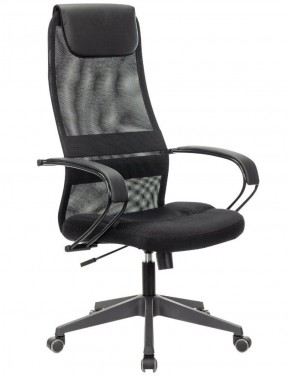 Кресло офисное BRABIX PREMIUM "Stalker EX-608 PL" (ткань-сетка/кожзам, черное) 532090 в Сургуте - surgut.mebel-74.com | фото