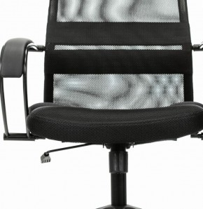 Кресло офисное BRABIX PREMIUM "Stalker EX-608 PL" (ткань-сетка/кожзам, черное) 532090 в Сургуте - surgut.mebel-74.com | фото