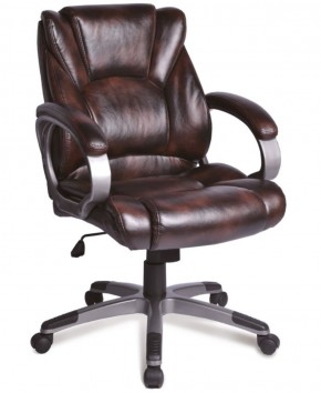 Кресло офисное BRABIX "Eldorado EX-504" (коричневое) 530875 в Сургуте - surgut.mebel-74.com | фото