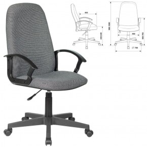 Кресло офисное BRABIX "Element EX-289", ткань, серое, 532093 в Сургуте - surgut.mebel-74.com | фото