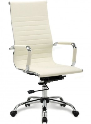 Кресло офисное BRABIX "Energy EX-509" (экокожа, хром, бежевое) 531166 в Сургуте - surgut.mebel-74.com | фото