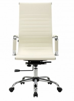 Кресло офисное BRABIX "Energy EX-509" (экокожа, хром, бежевое) 531166 в Сургуте - surgut.mebel-74.com | фото