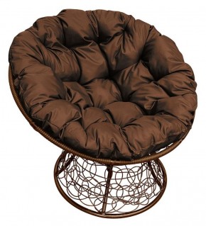 Кресло "ПАПАСАН" ротанг (каркас коричневый) в Сургуте - surgut.mebel-74.com | фото