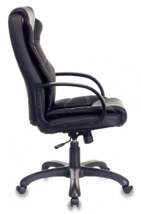 Кресло руководителя Бюрократ CH-839/BLACK черный Пегас в Сургуте - surgut.mebel-74.com | фото