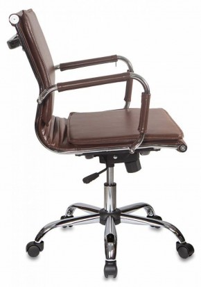 Кресло руководителя Бюрократ CH-993-LOW/BROWN коричневый в Сургуте - surgut.mebel-74.com | фото