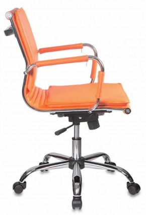 Кресло руководителя Бюрократ CH-993-LOW/ORANGE оранжевый в Сургуте - surgut.mebel-74.com | фото