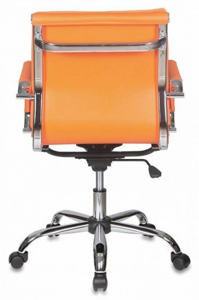 Кресло руководителя Бюрократ CH-993-LOW/ORANGE оранжевый в Сургуте - surgut.mebel-74.com | фото