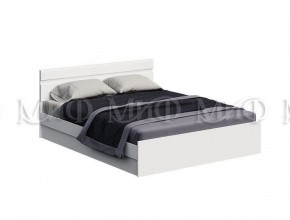 НЭНСИ NEW Кровать 1,4 м (Белый глянец холодный/Белый) в Сургуте - surgut.mebel-74.com | фото