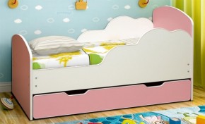 Кровать детская Облака №1 (700*1400) ЛДСП в Сургуте - surgut.mebel-74.com | фото